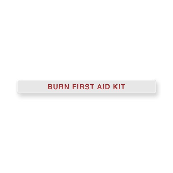 Aek CleanRemove Adhesive Dome Label Burn First Aid Kit EN9573